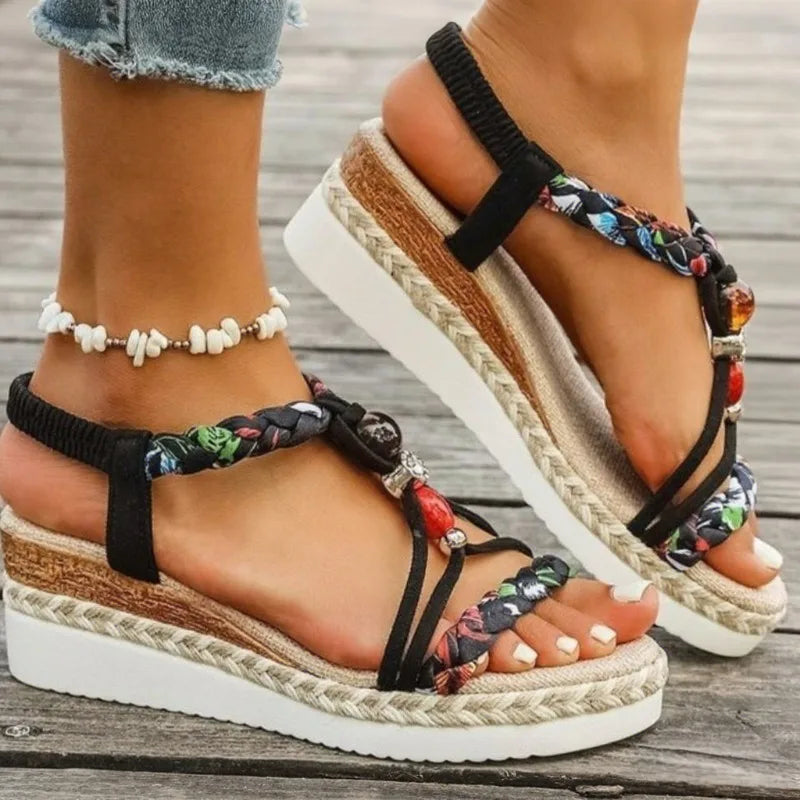 Women Platform Wedge Sandals