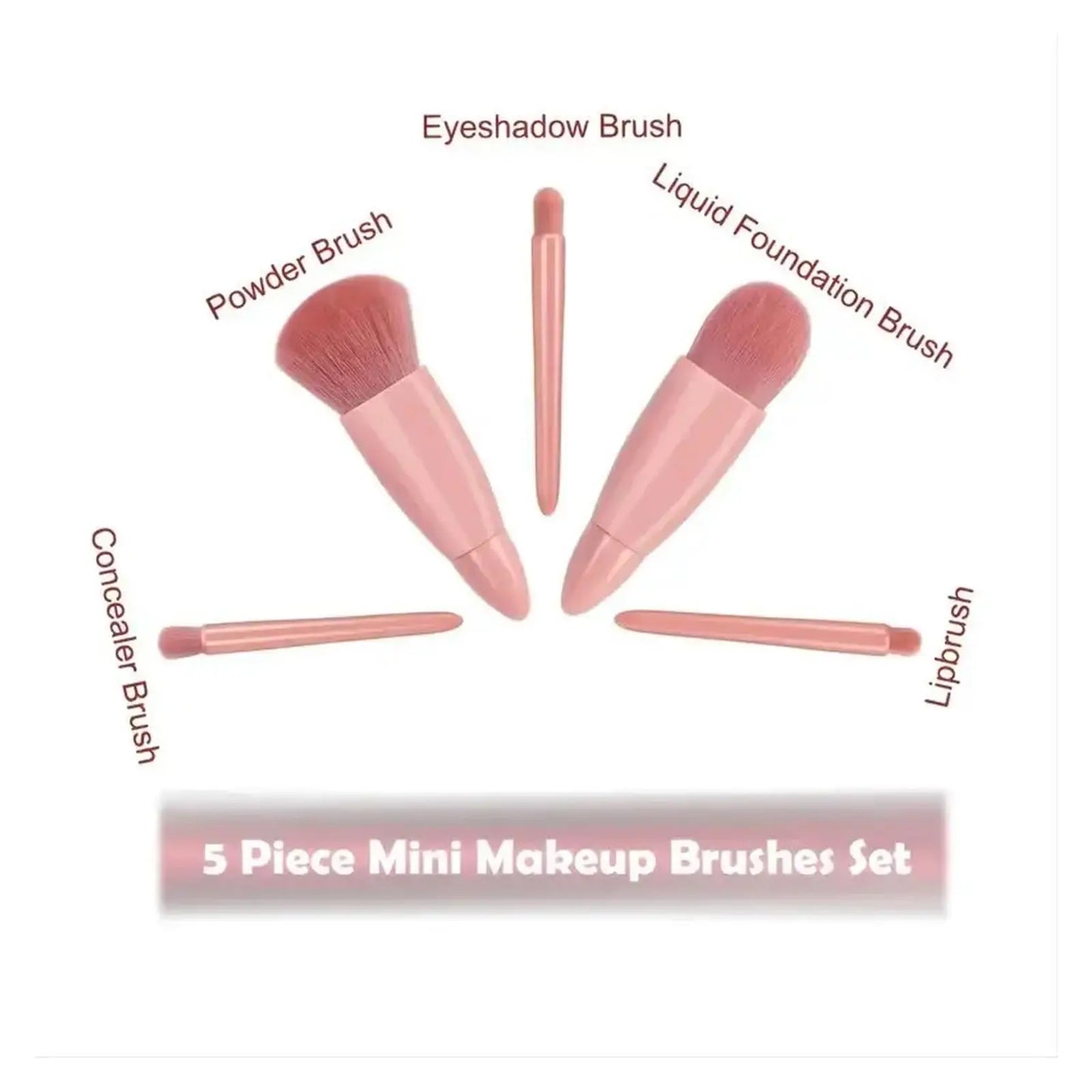 Mini Travel Makeup Brushes