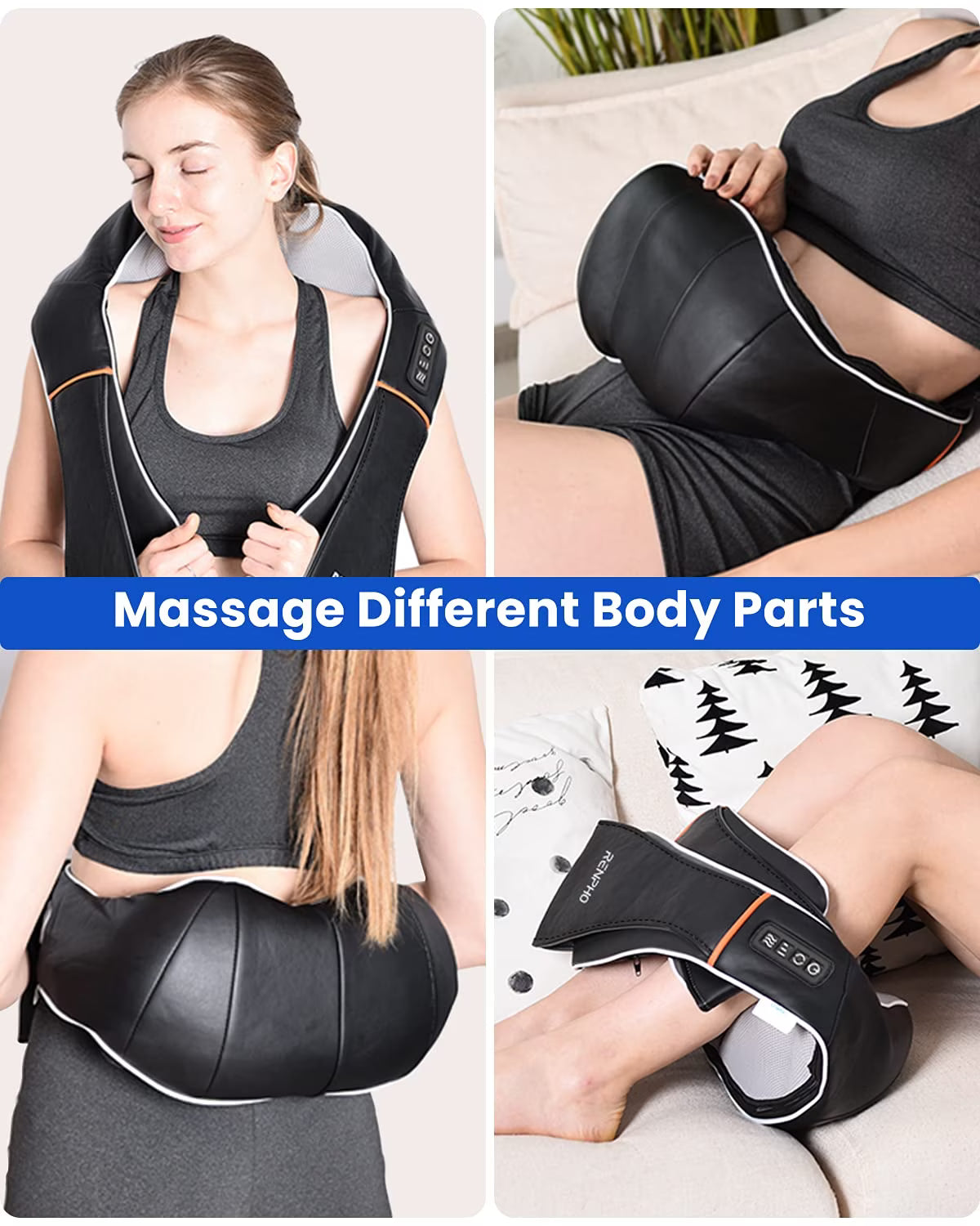 Renpho Shiatsu Neck and Shoulder Massager Cordless