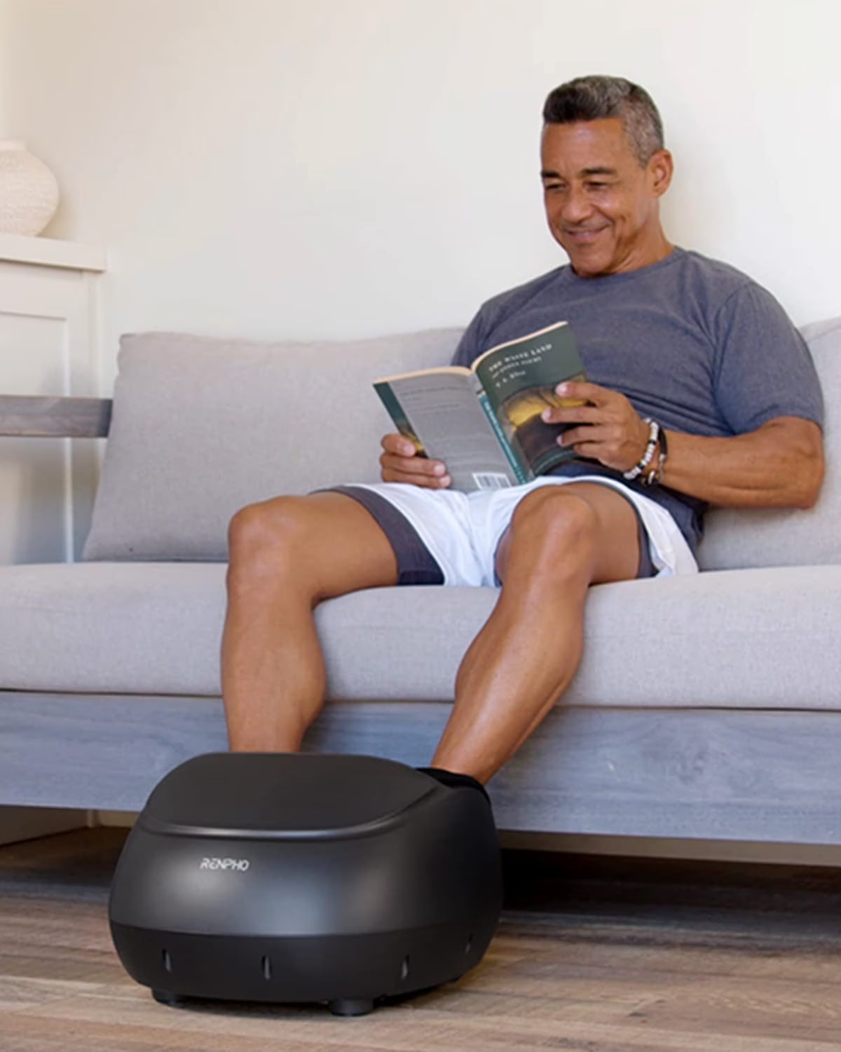 RENPHO Foot Massager Machine with Heat Shiatsu Massage