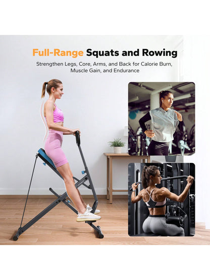 MERACH Squat Machine Foldable Home Workout Equipment