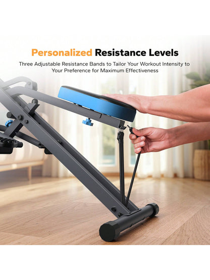 MERACH Squat Machine Foldable Home Workout Equipment
