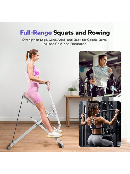 MERACH Squat Machine Foldable Home Workout Equipment