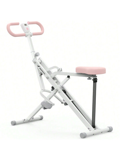 MERACH Squat Machine Foldable Home Workout Equipment
