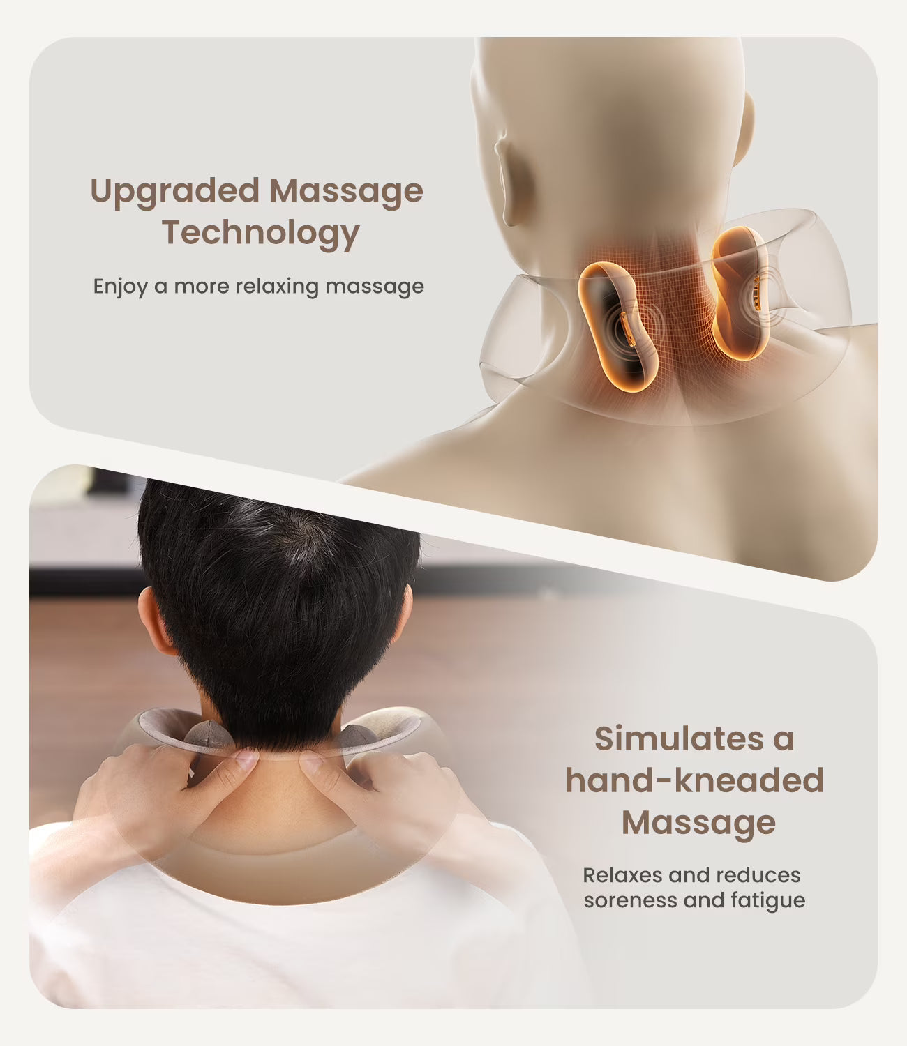 Renpho Shiatsu Neck and Shoulder Massager Cordless