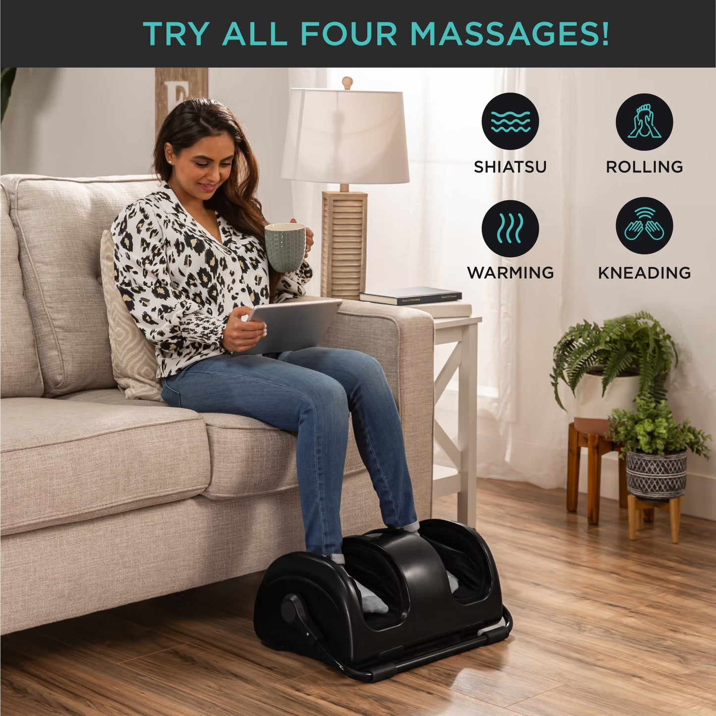 Best Choice Products Foot Massager Machine Reflexology