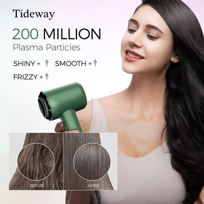 Tideway H11 Hair Dryer with Diffuser Black