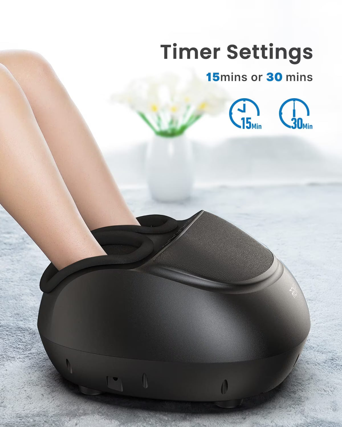 RENPHO Foot Massager Machine with Heat Shiatsu Massage