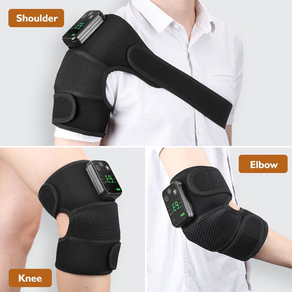 Comfytemp Cordless Knee Massager with Heat Vibration