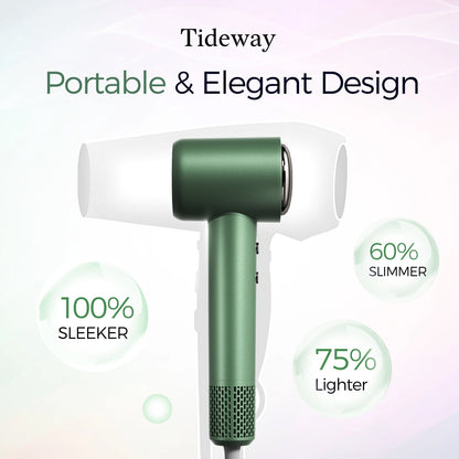 Tideway H11 Hair Dryer with Diffuser Black