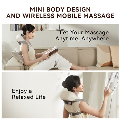 Shiatsu Back Shoulder and Neck Massager with Heat