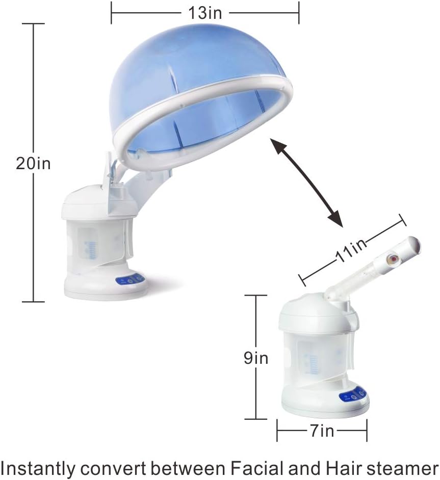 Kingsteam 2 in 1 Hair and Facial Steamer