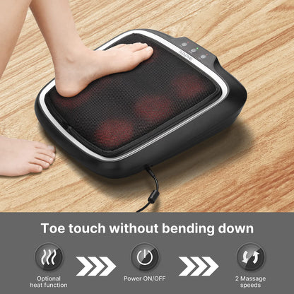 RENPHO Foot Massager with Heating Shiatsu Massager