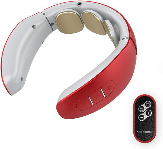 Portable Neck Massager with Heat 15 Level Massage