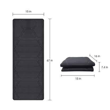 Snailax Full Body Massage Mat with Heat Portable