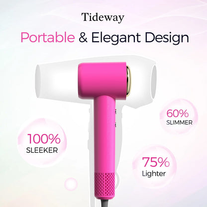 Tideway H11 Hair Dryer with Diffuser Black