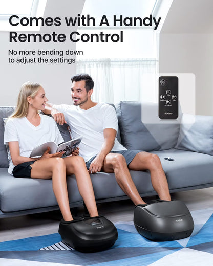 RENPHO Foot Massager Machine with Heat Shiatsu Massage