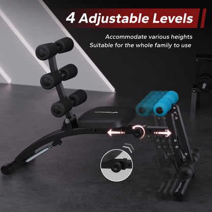 RICAN Vibration Plate Exercise Machine with Bands