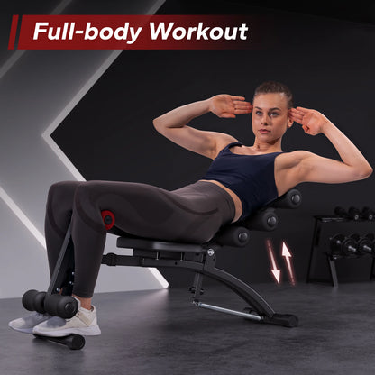 RICAN Vibration Plate Exercise Machine with Bands