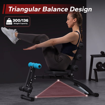 RICAN Vibration Plate Exercise Machine with Bands