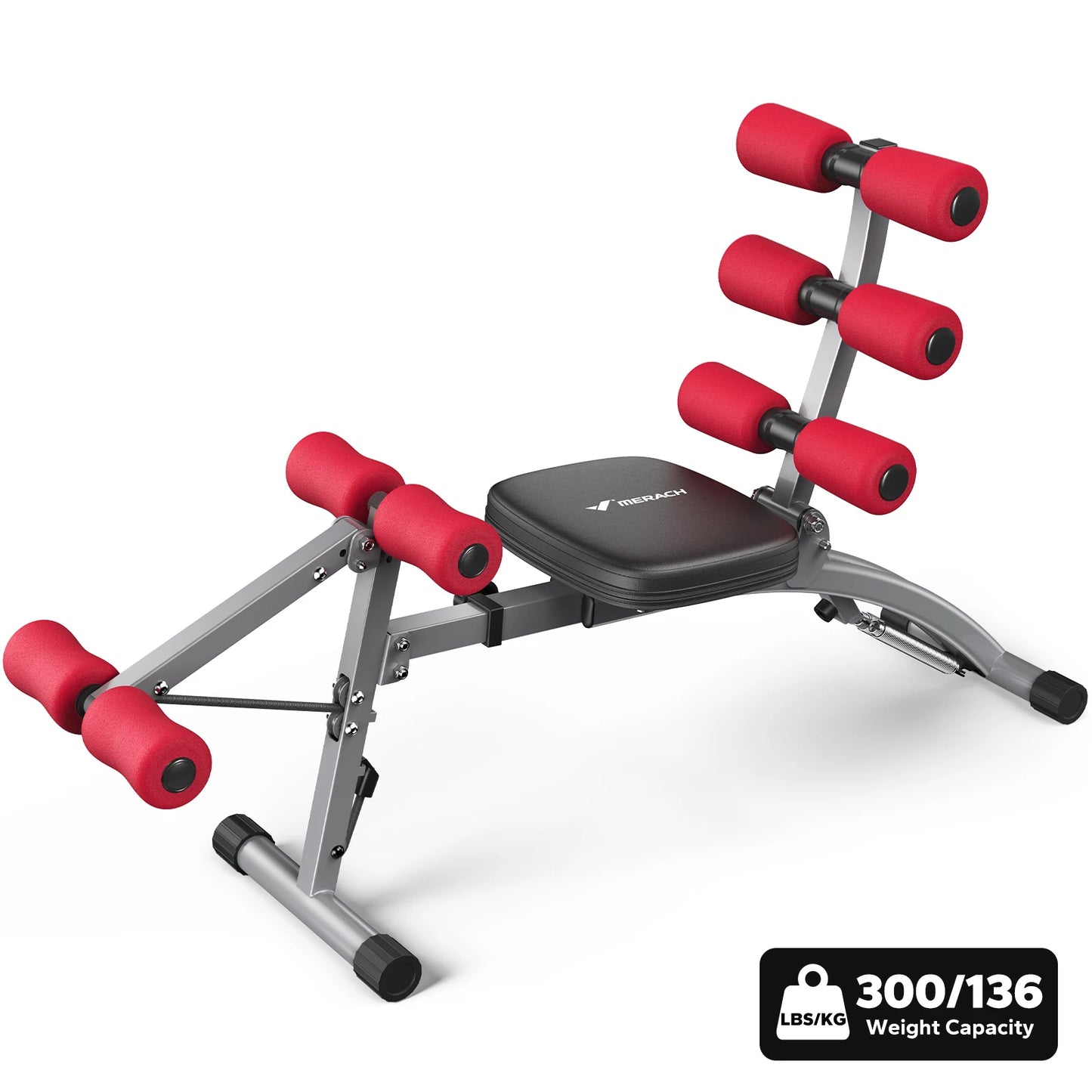 RICAN Vibration Plate Exercise Machine with Bands