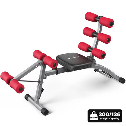 RICAN Vibration Plate Exercise Machine with Bands