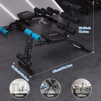 RICAN Vibration Plate Exercise Machine with Bands