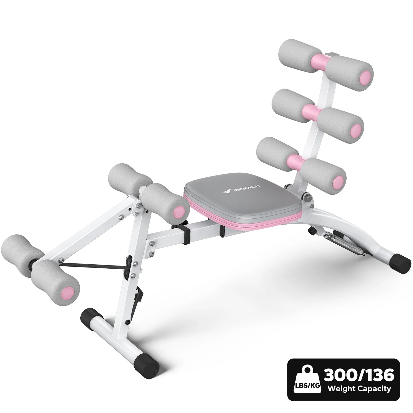 RICAN Vibration Plate Exercise Machine with Bands