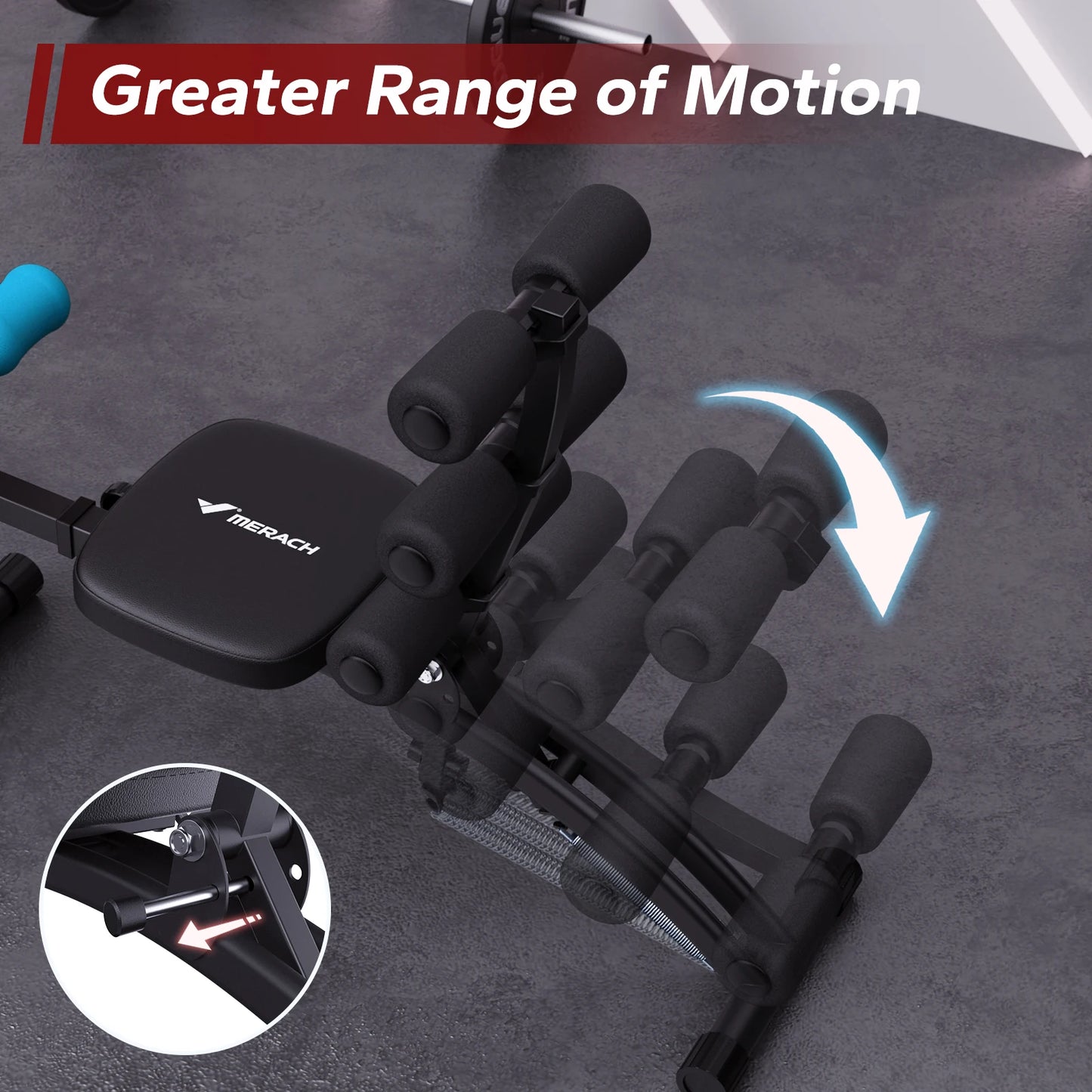 RICAN Vibration Plate Exercise Machine with Bands