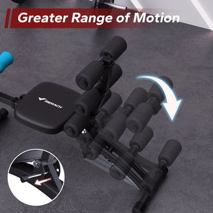RICAN Vibration Plate Exercise Machine with Bands