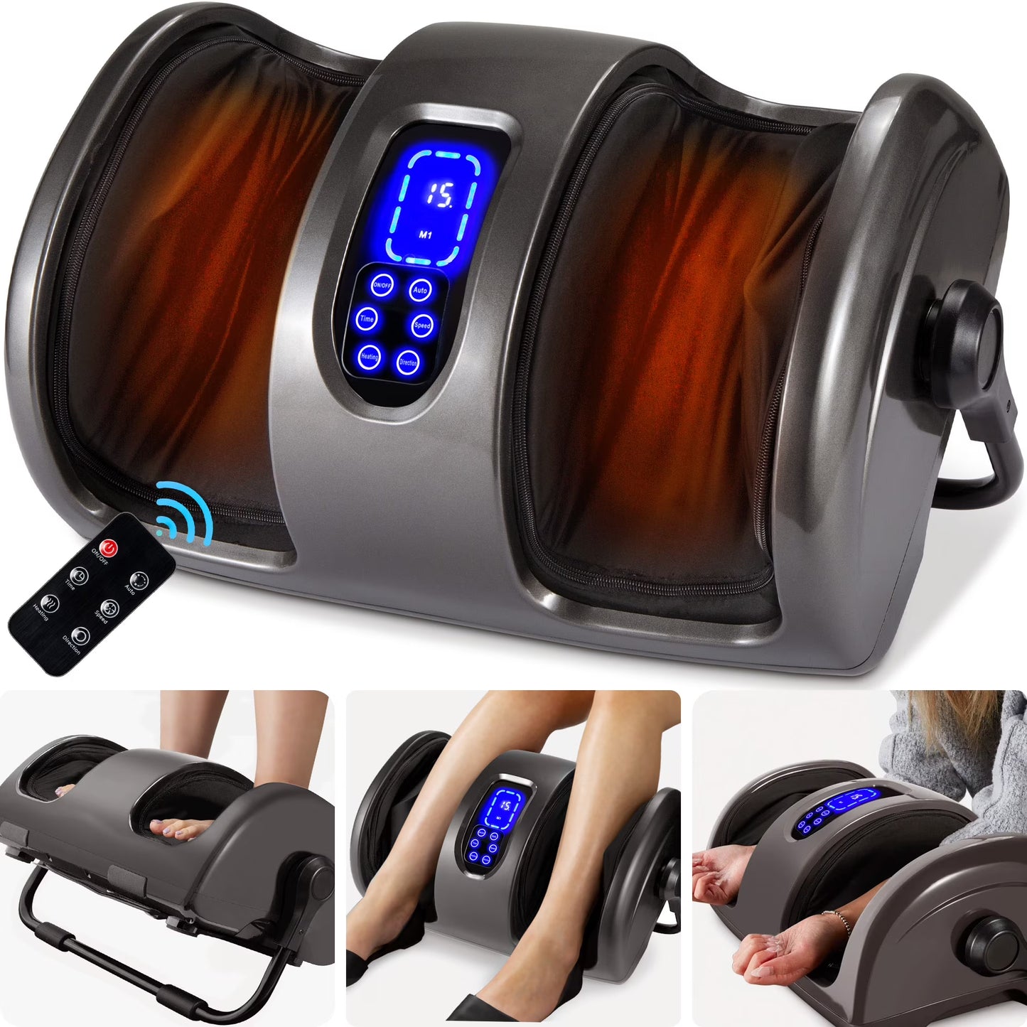Best Choice Products Foot Massager Machine Reflexology