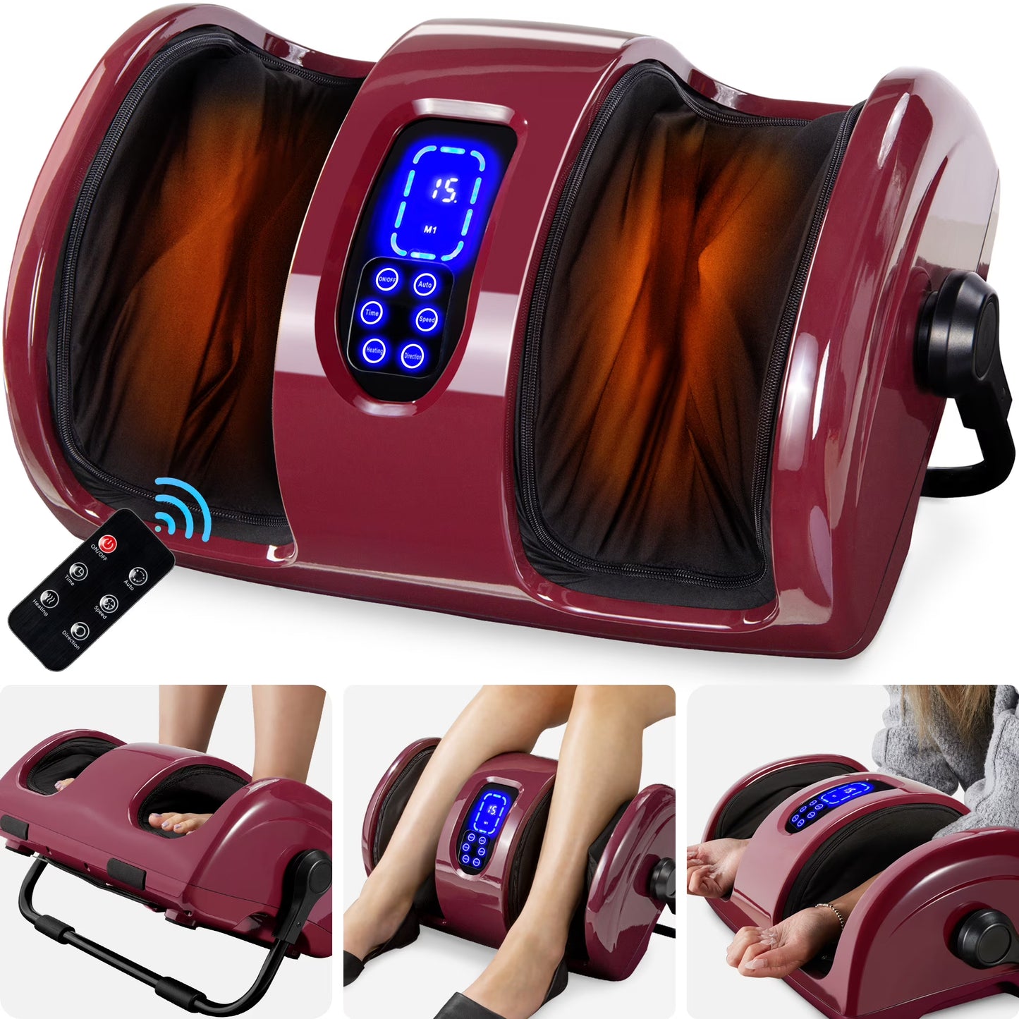 Best Choice Products Foot Massager Machine Reflexology