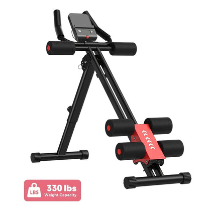 FLYBIRD Adjustable Ab Workout Equipment Foldable