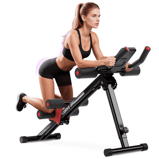 FLYBIRD Adjustable Ab Workout Equipment Foldable