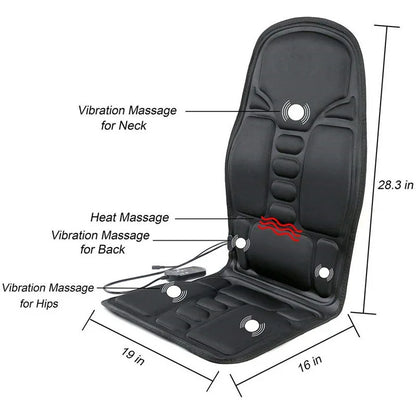 Snailax Full Body Massage Mat with Heat Portable