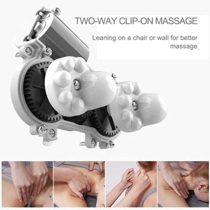2 in 1 Portable Neck Massager U Shaped Pillow