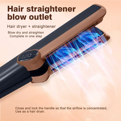 2 in 1 Professional Hair Straightener and Dryer