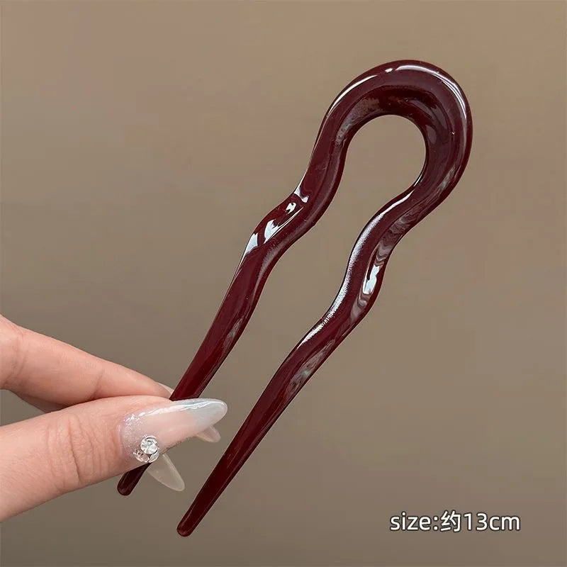 U-Shaped Hair Fork