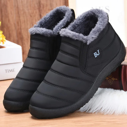 Men Winter Fur Sneakers