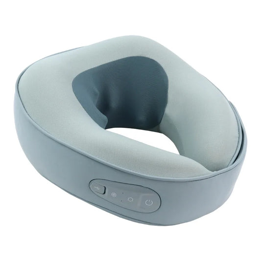 2 in 1 Portable Neck Massager U Shaped Pillow