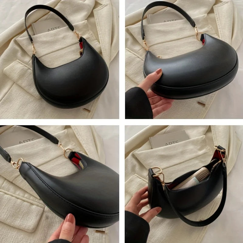 Women Moon Shoulder Bag