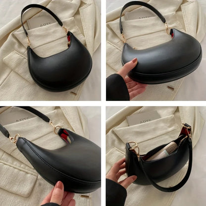 Women Moon Shoulder Bag