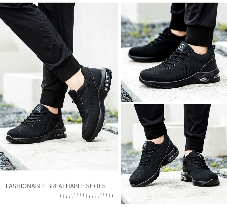 Air Cushion Safety Sneakers