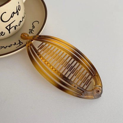Beaded Fish Hair Comb