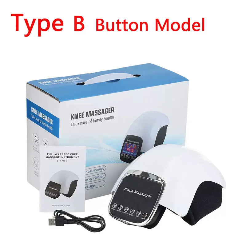 3 in 1 Electric Knee Massager with Hot Compress