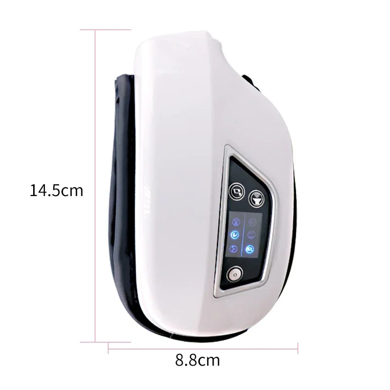 Smart Airbag Vibration Eye Massager with Heat Music