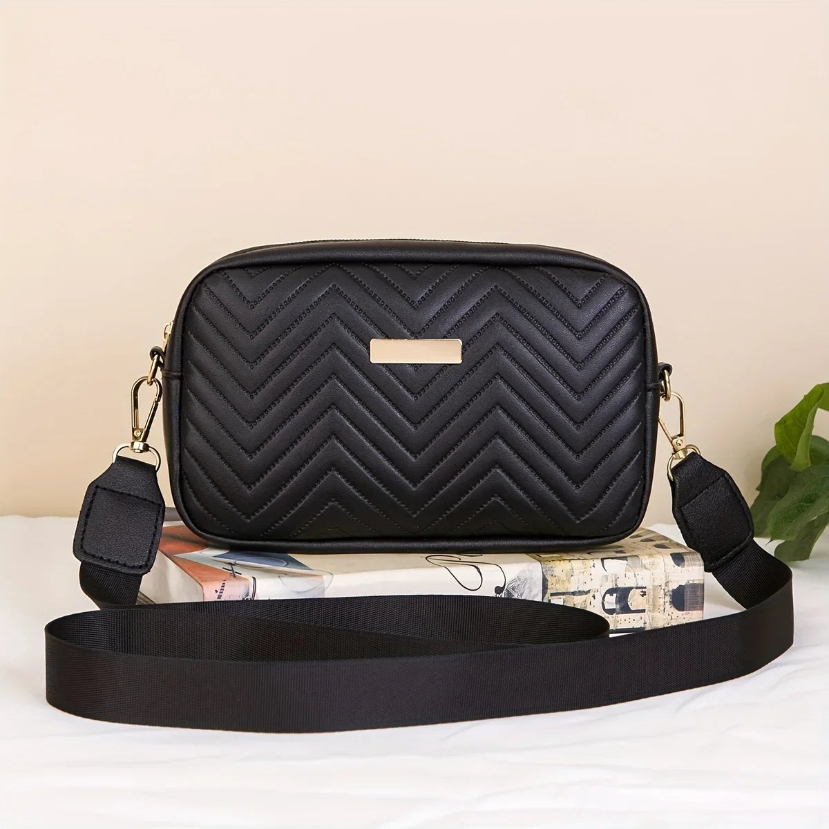 Mini Quilted Crossbody Bag