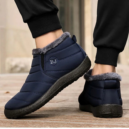 Men Winter Fur Sneakers