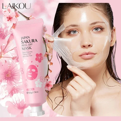 24K Gold Sakura Mask