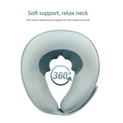 2 in 1 Portable Neck Massager U Shaped Pillow
